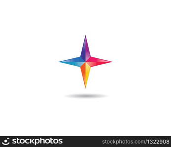 Star vector icon illustration design