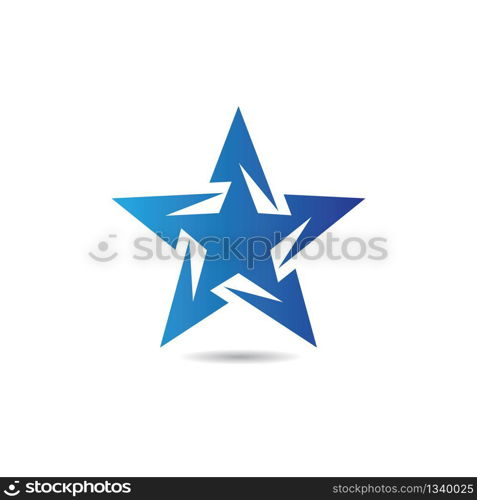 Star vector icon illustration design