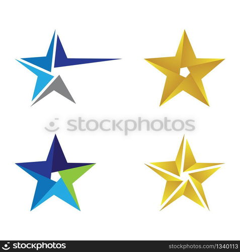 Star vector icon illustration design