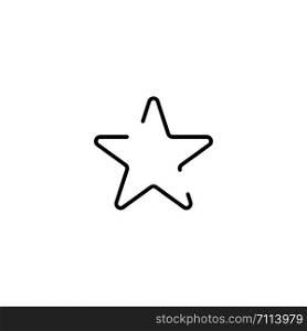 Star vector icon. Star line design. Star black icon isolated on white background. Eps10. Star vector icon. Star line design. Star black icon isolated on white background