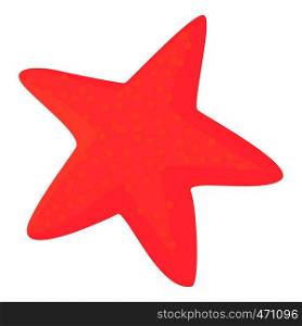 Starfish icon. Cartoon illustration of starfish vector icon for web isolated on white background. Starfish icon, cartoon style