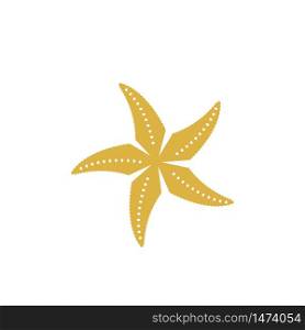 starfish vector illustration design template
