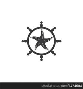 starfish vector illustration design template
