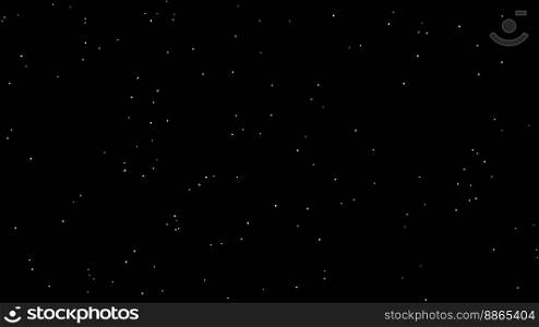 starry dark black night sky with stars useful as a background. starry black night sky with stars