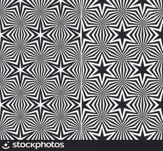Starry Elements Seamless Patterns