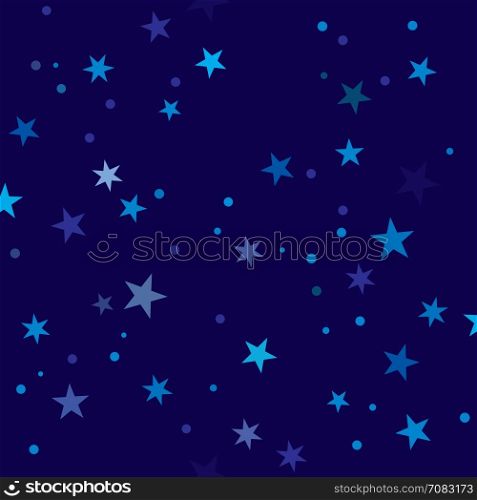 Starry Night pattern swatch (seamless tile)