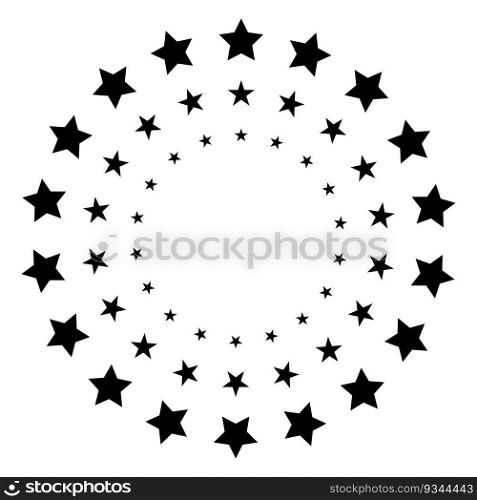 Stars circle icon design. Stars circle icon. Vector illustration. Stock image. EPS 10.. Stars circle icon design. Stars circle icon. Vector illustration.