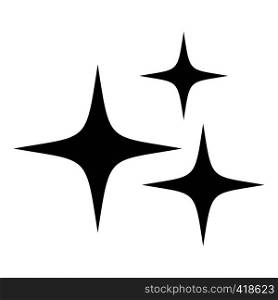Stars icon. Simple illustration of stars vector icon for web. Stars icon, simple style