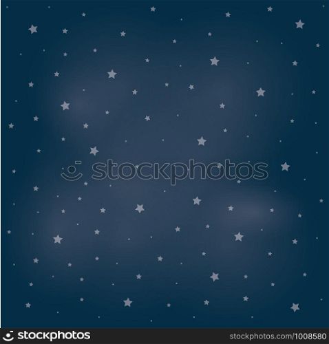 Stars seamless background. Nature concept. Vector eps10