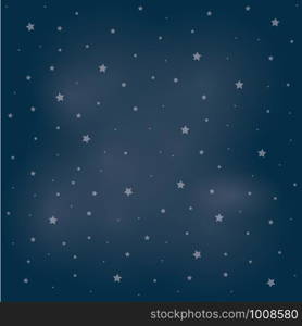 Stars seamless background. Nature concept. Vector eps10