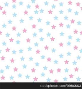 stars seamless pattern for gift wrapping paper ,vector illustration.
