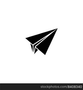 Start Up Business Outlined Line Vector Icon Paper Plane