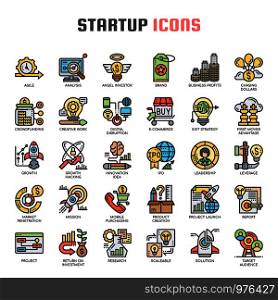 Startup , Thin Line and Pixel Perfect Icons