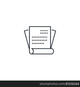 Statement creative icon from analytics research Vector Image