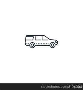 Station wagon creative icon from transport icons Vector Image