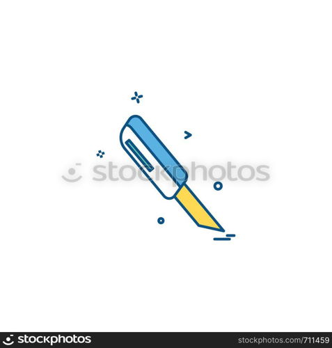 Stationary icon design vector