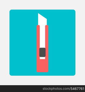 Stationery knife icon