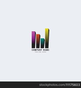 statistic logo vector