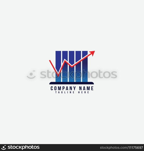 statistic logo vector