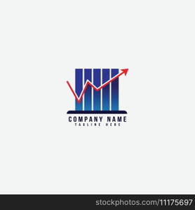 statistic logo vector