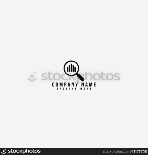 statistic logo vector