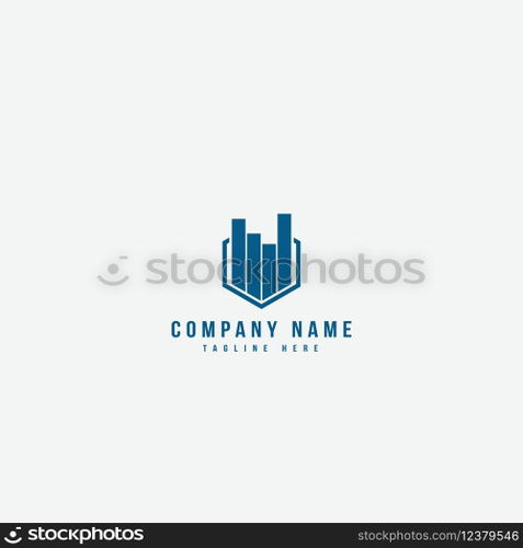 statistic logo vector