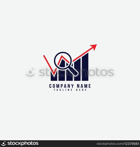statistic logo vector