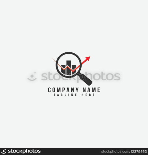 statistic logo vector