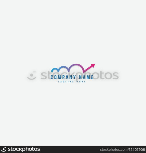 statistic logo vector