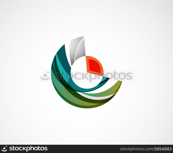 Statistics company logo design. Vector illustration. Economy business icon. Statistics company logo design. Vector illustration.