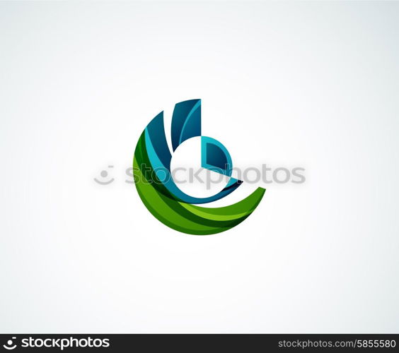 Statistics company logo design. Vector illustration. Economy business icon. Statistics company logo design. Vector illustration.