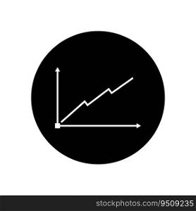 statistics icon vector template illustration logo design