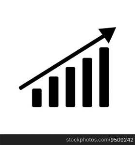 statistics icon vector template illustration logo design