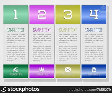 Statistics icons and charts set in flat design suitable for info graphics, presentations, web design, vector illustration