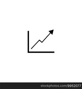 statistics vector icon, infographic chart symbol. Modern, simple flat vector illustration.
