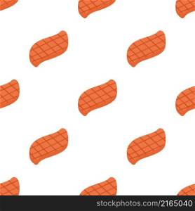 Steak pattern seamless background texture repeat wallpaper geometric vector. Steak pattern seamless vector