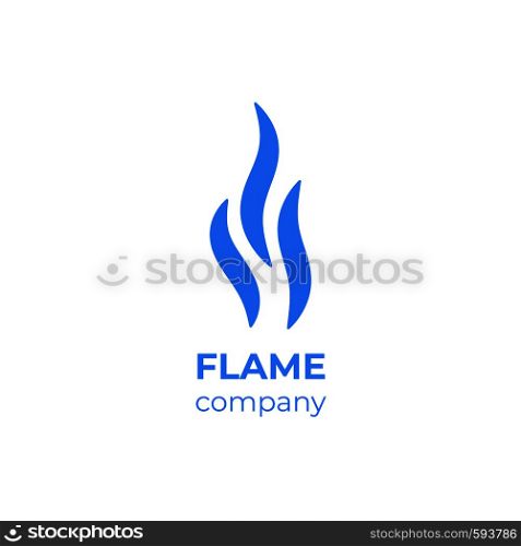 Steam icon. Flat smoke and aroma evaporation symbol, coffee and tea smell blue pictogram. Vector odour and hot vapor. Steam icon. Flat smoke and aroma evaporation symbol, coffee and tea smell blue pictogram. Vector odour and vapor