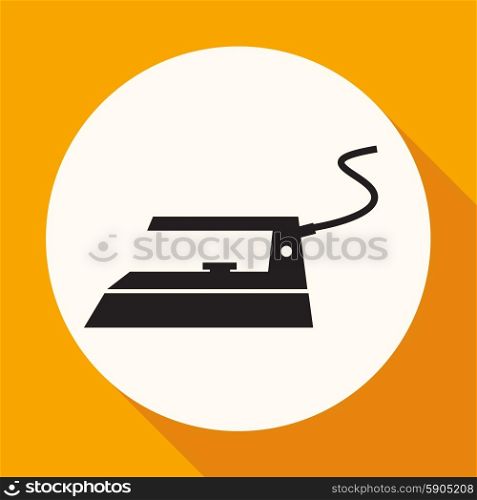 Steam iron icon