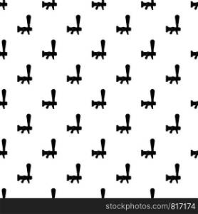 Steel faucet pattern seamless vector repeat geometric for any web design. Steel faucet pattern seamless vector