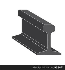 Steel rail icon vector illustration design
