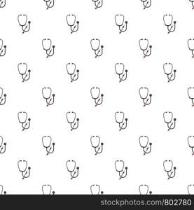 Stethoscope and pen pattern seamless vector repeat for any web design. Stethoscope and pen pattern seamless vector