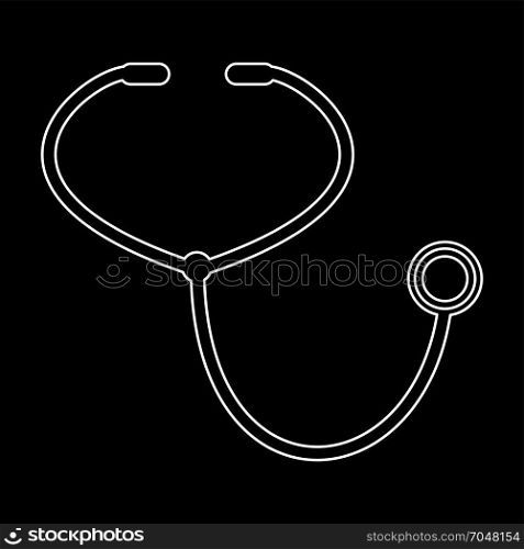 Stethoscope icon .
