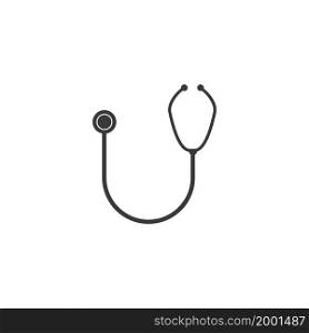 Stethoscope icon illustration vector flat design