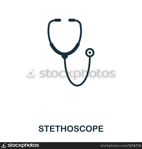 Stethoscope icon. Line style icon design. UI. Illustration of stethoscope icon. Pictogram isolated on white. Ready to use in web design, apps, software, print. Stethoscope icon. Line style icon design. UI. Illustration of stethoscope icon. Pictogram isolated on white. Ready to use in web design, apps, software, print.