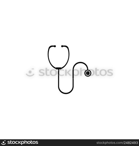 Stethoscope icon template vector design 