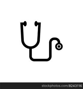 stethoscope icon vector illustration symbol design