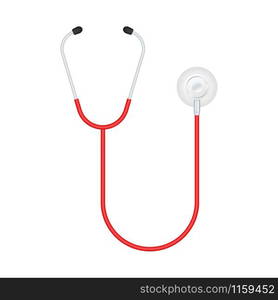 Stethoscopes, medical equipment for doctor. Vector stock illustration. Stethoscopes, medical equipment for doctor. Vector stock illustration.