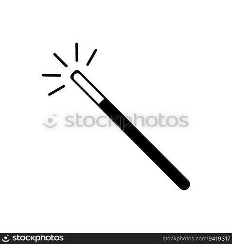 stick icon logo vector design template