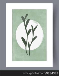 Still life twigs street plants wall art print. Contemporary decorative background with plants. Printable minimal abstract twigs poster. Wall artwork for interior design.. Still life twigs street plants wall art print