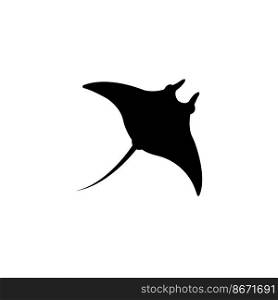 stingray icon vector illustration logo design